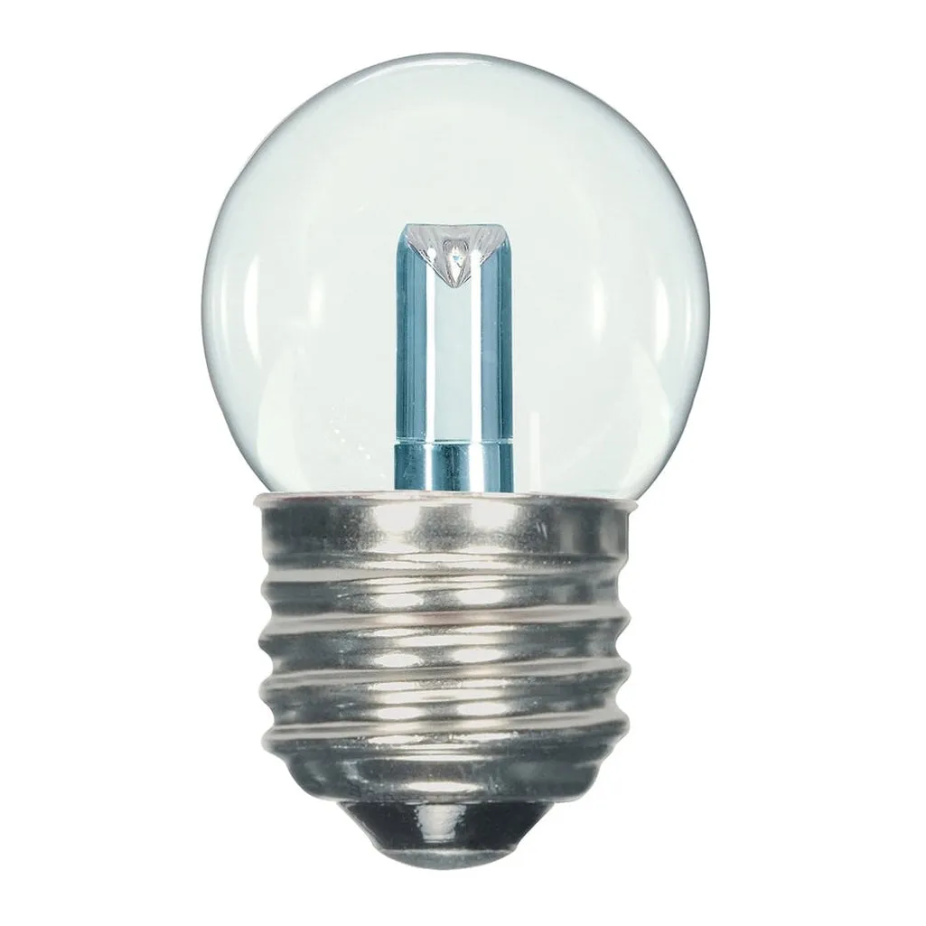 1.2 Watt LED - S11 - Clear - 2700K - Medium base - 120 Volt - 12-pack