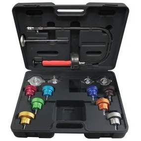 14 Piece Universal Cooling System Pressure Test Kit