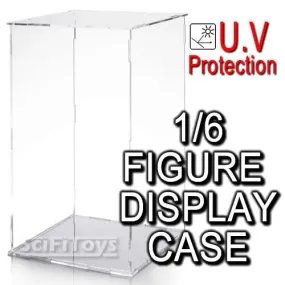 1:6 Action Figure U.V Protection Clear display case for Hot Toys  Sideshow Enterbay Barbie