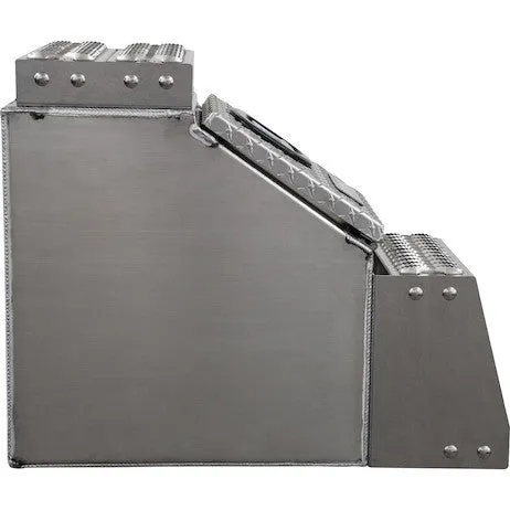 1705181 - HEAVY DUTY DIAMOND TREAD ALUMINUM STEP BOX SERIES