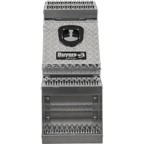 1705181 - HEAVY DUTY DIAMOND TREAD ALUMINUM STEP BOX SERIES