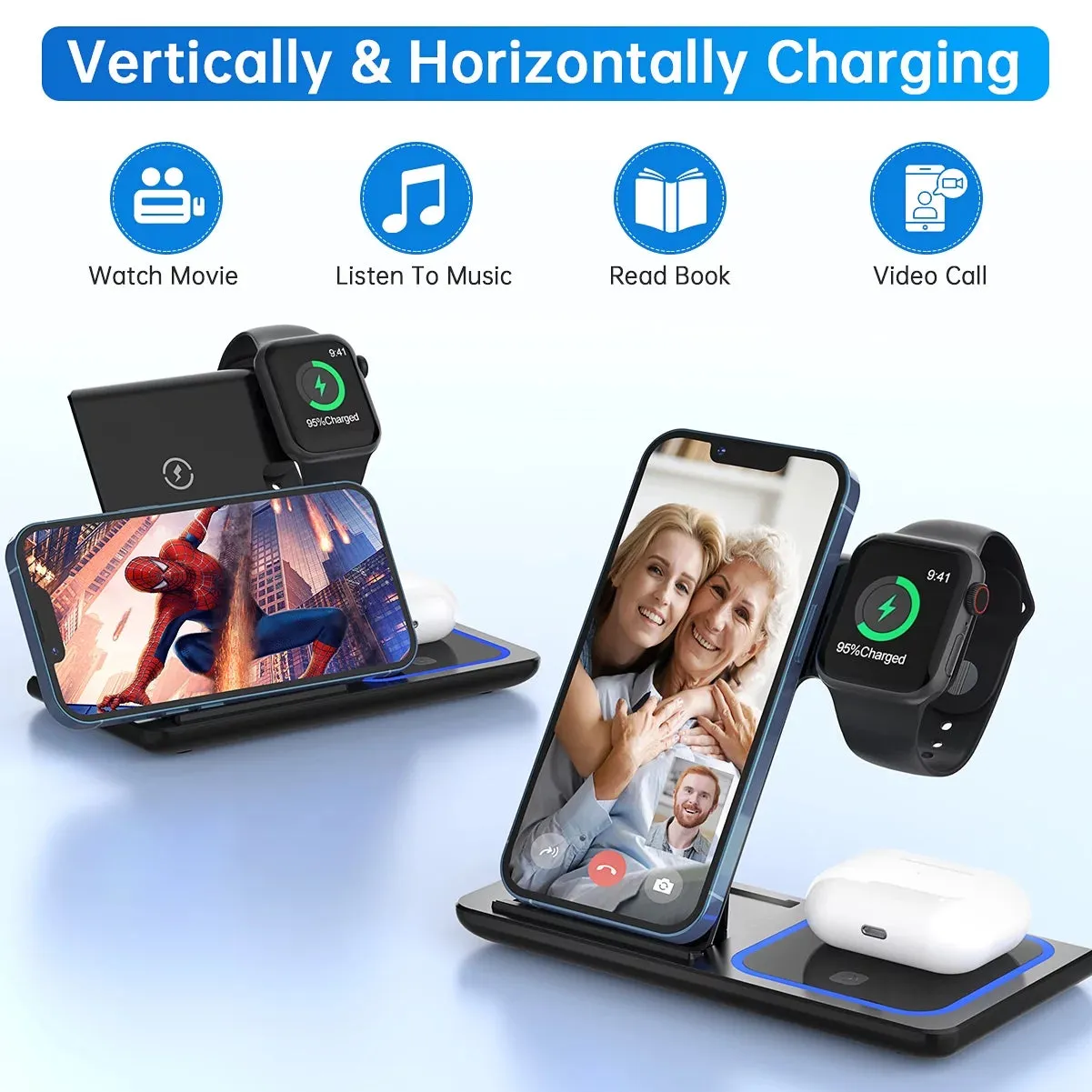 3-in-1 Wireless Charger