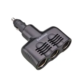 3-Outlet Vehicle Power Adapter (12VDC)