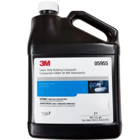 3M Super Duty Rubbing Compound Aggressive Remove 1000 3.78L 05955