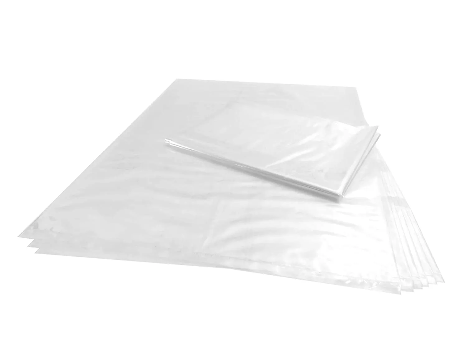 9"x12" 1.5 mil, Clear Poly Bag (1000/cs)