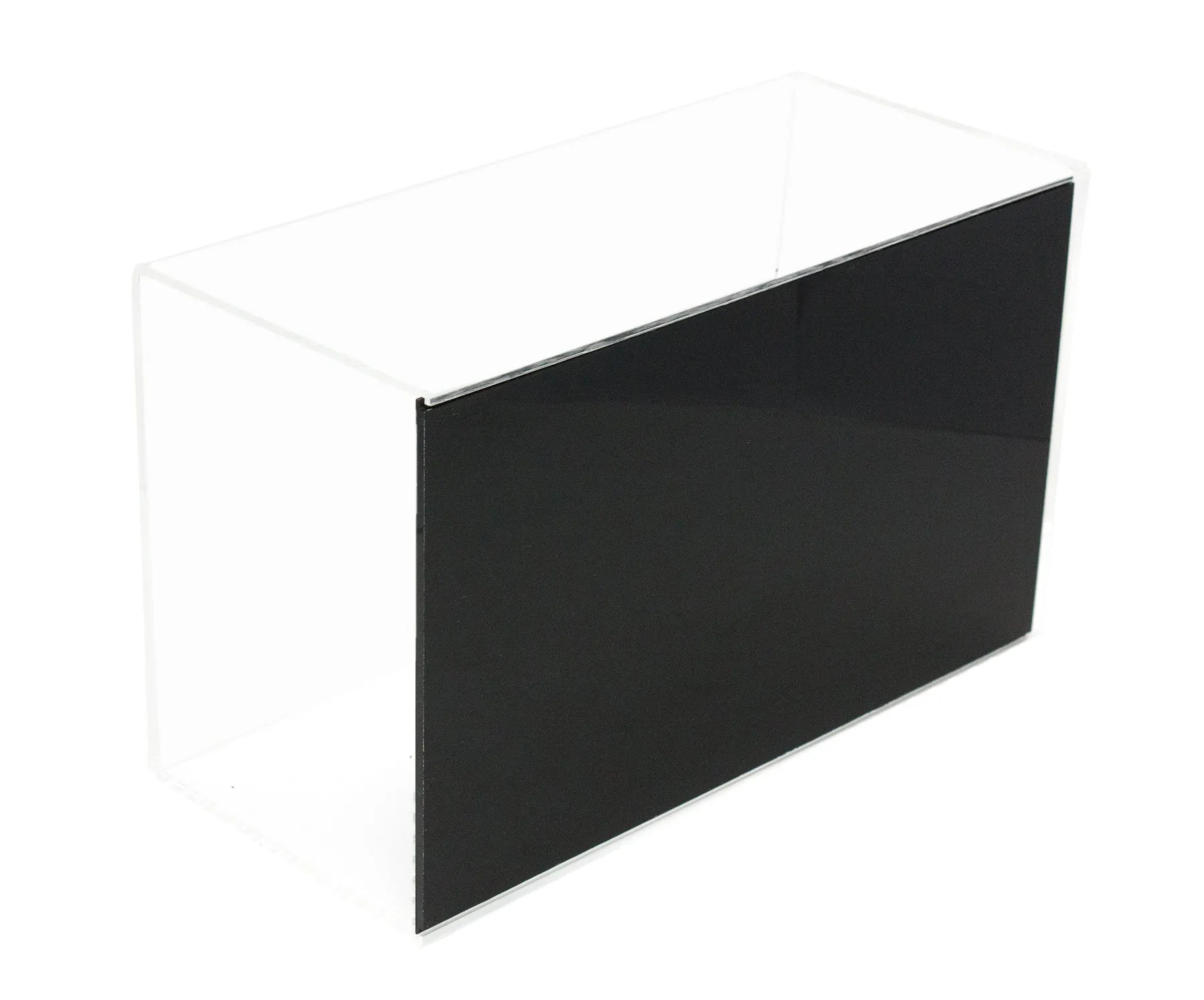 Acrylic Boxing Glove Vertical Display Case with Sliding Back (A044/V17)