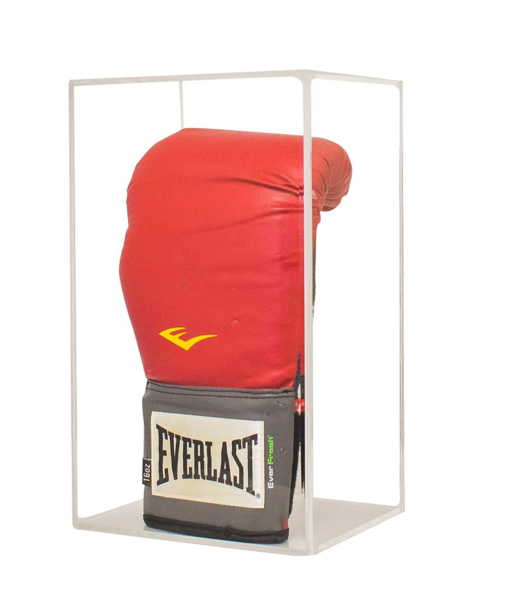 Acrylic Boxing Glove Vertical Display Case with Sliding Back (A044/V17)