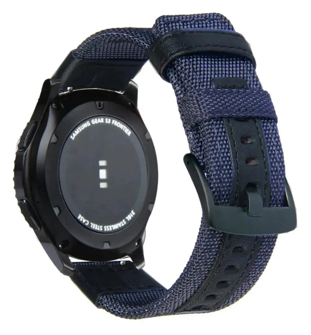 Adjustable Size Watch Nylon Woven Watch Strap