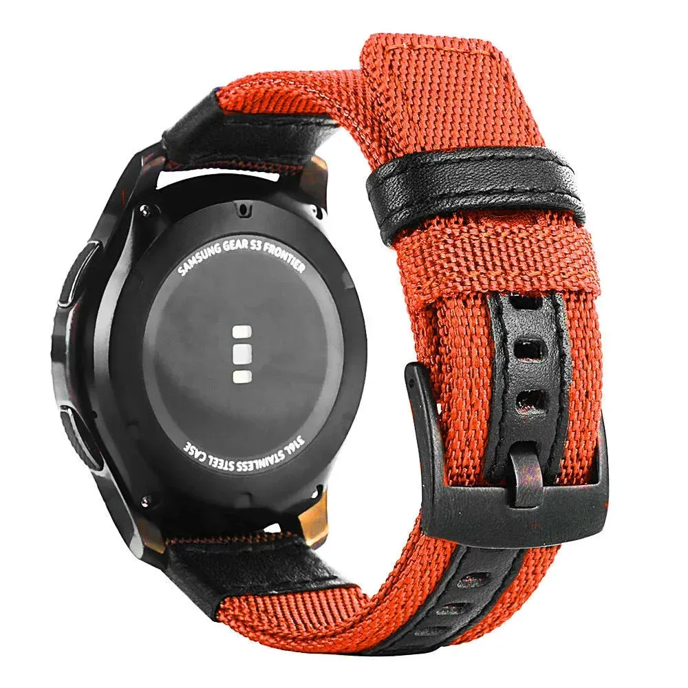 Adjustable Size Watch Nylon Woven Watch Strap