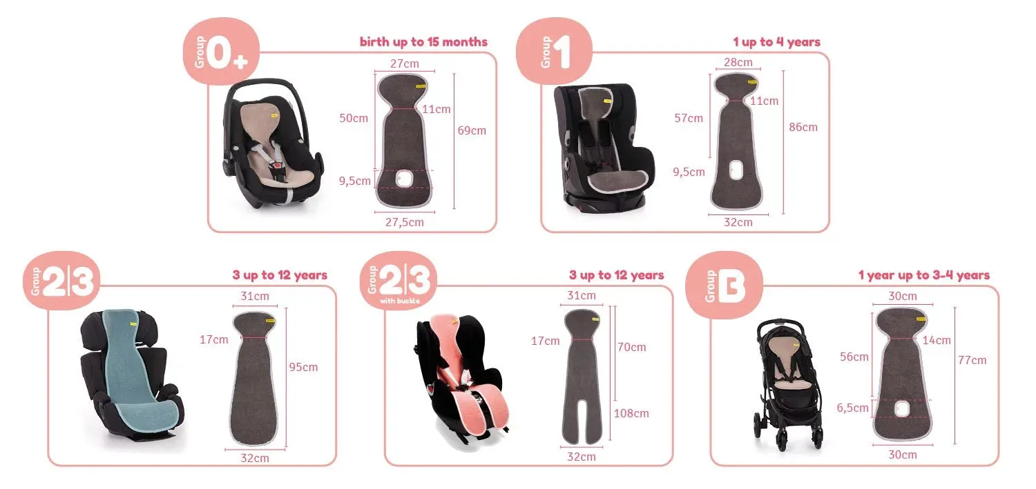 Aeromoov Air Layer Car Seat Group 1 Universal | Tetric Colors