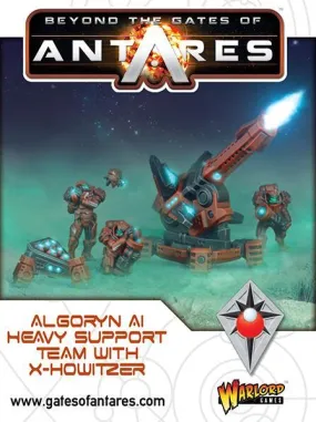 Algoryn AI Heavy Support Team with X-Howitzer