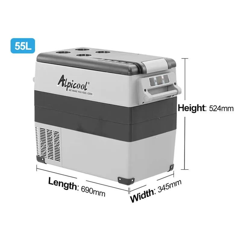 Alpicool CF35/45/55L Car Truck Fridge or Dormitory Freezer