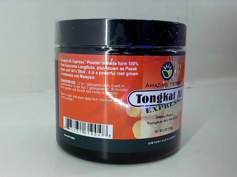 Amazing Herbs Tongkat Ali Express Dietary Supplement 4oz