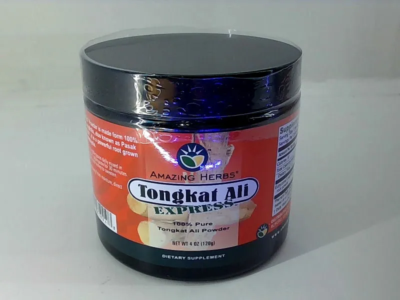 Amazing Herbs Tongkat Ali Express Dietary Supplement 4oz