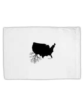 American Roots Design Standard Size Polyester Pillow Case by TooLoud