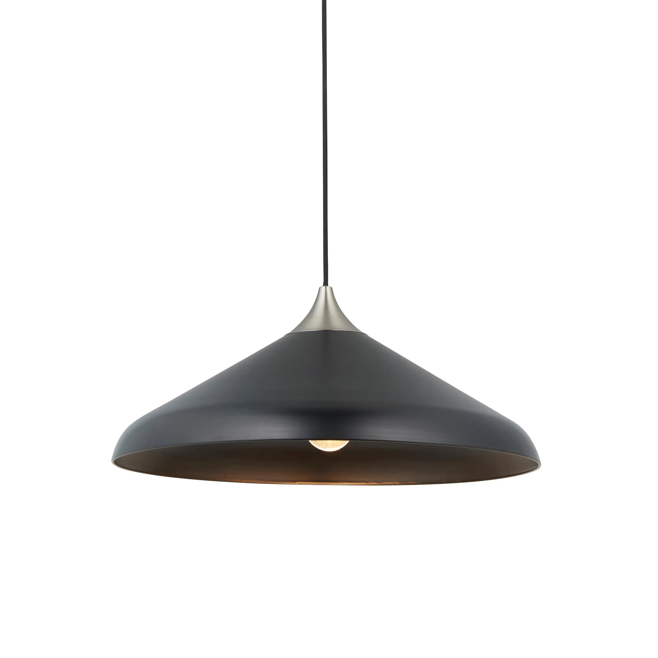 Amos Rooftop Pendant Matt Black