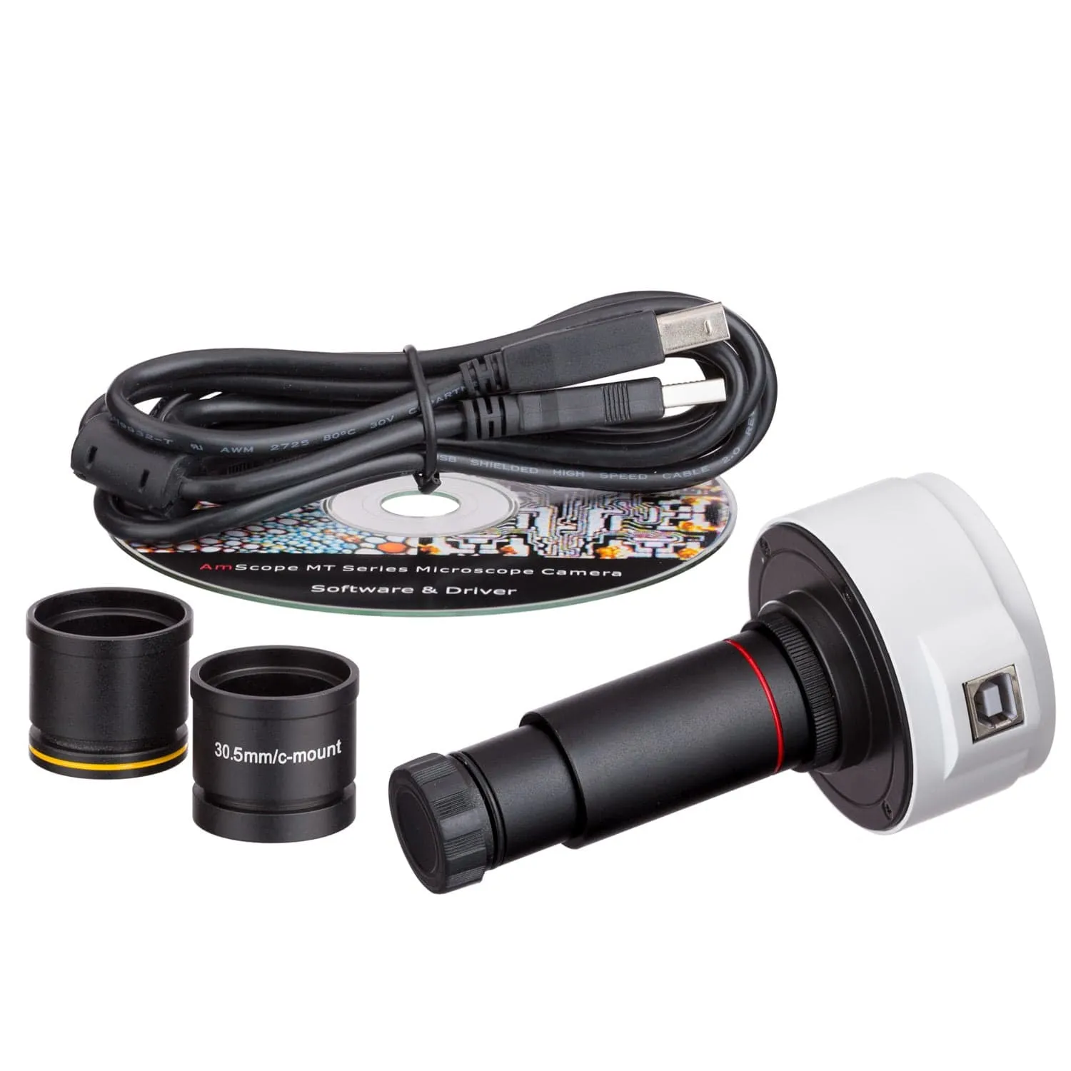 AmScope MC Series 10.0MP Digital Microscope Camera for Windows & Mac OS