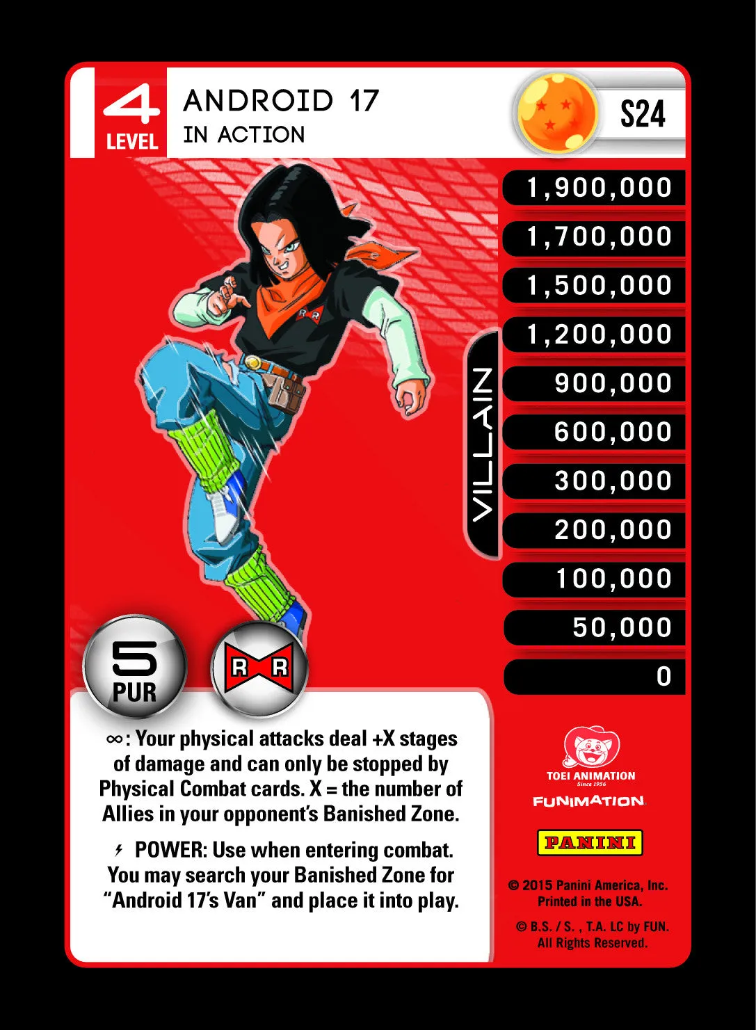 Android 17 Lv1-4 Base Prizm - Evolution MP Set