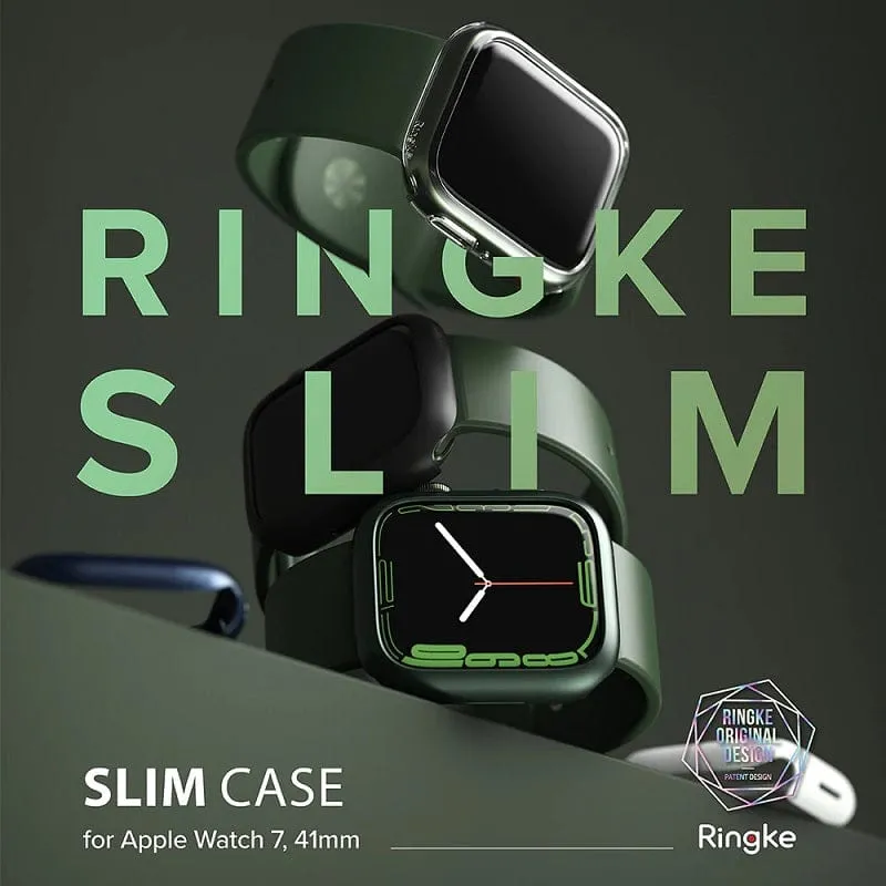 Apple Watch Series 9/8/7 (41mm) Slim Clear Case By Ringke