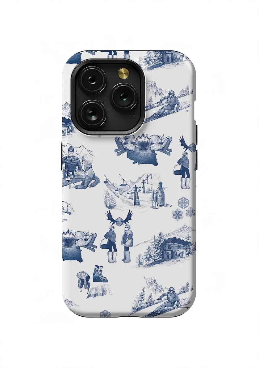 Aprés Ski Toile iPhone Case