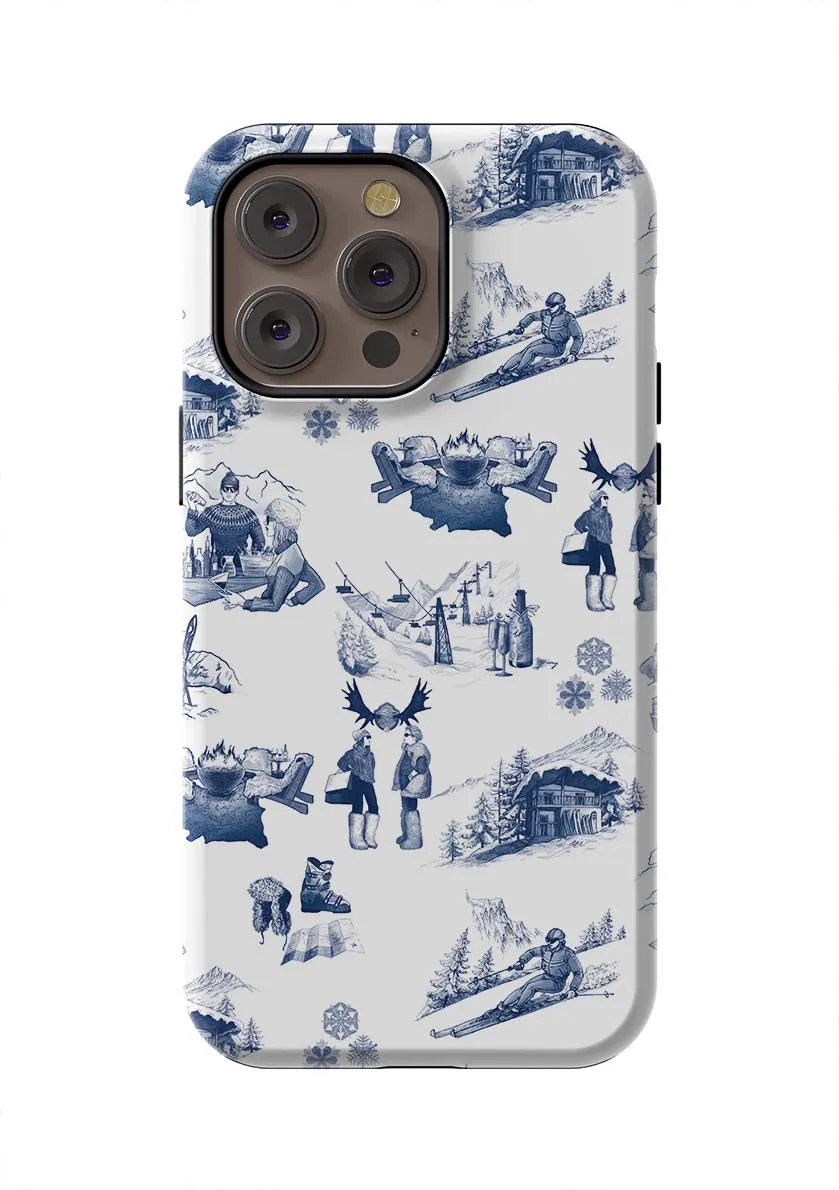 Aprés Ski Toile iPhone Case