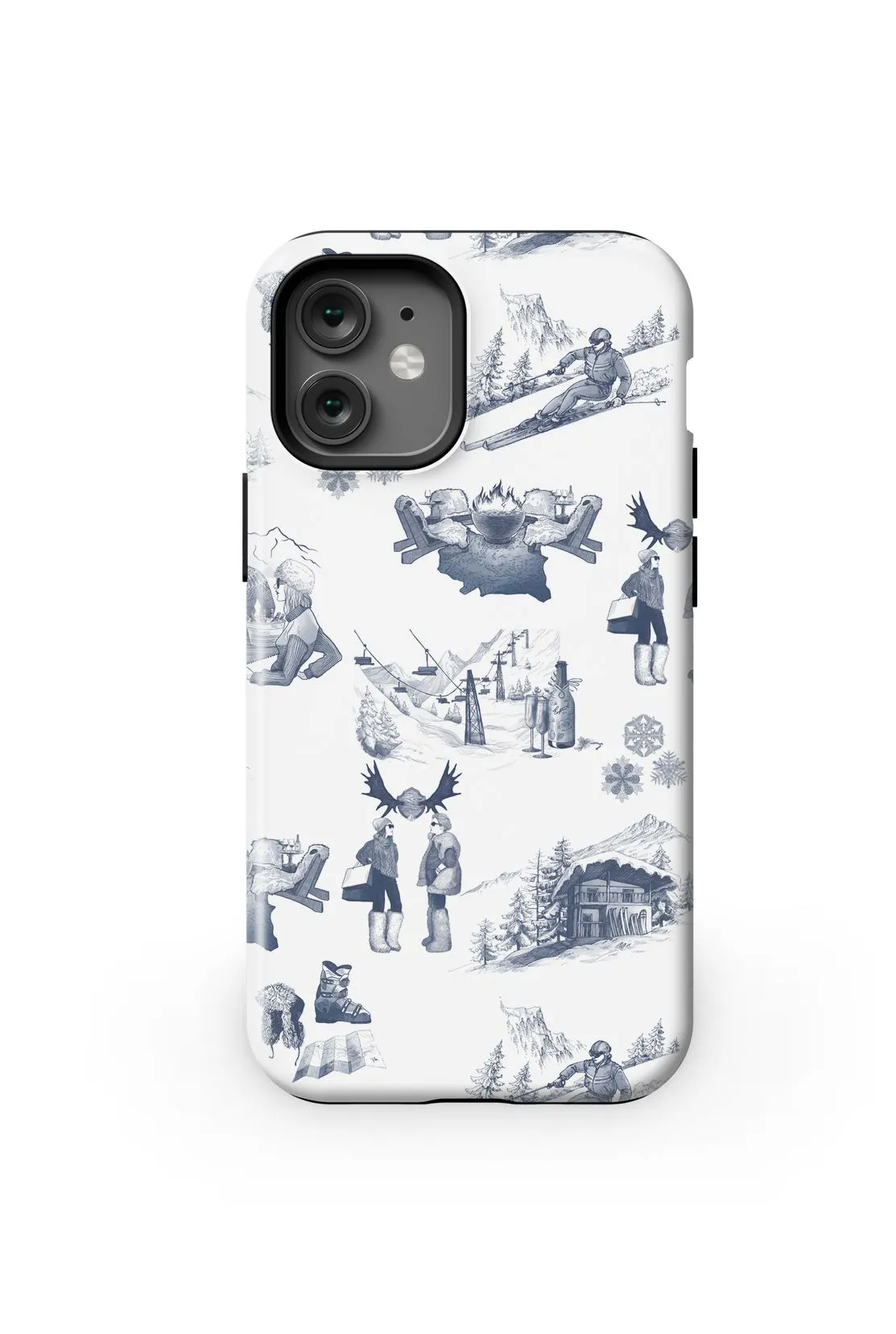 Aprés Ski Toile iPhone Case