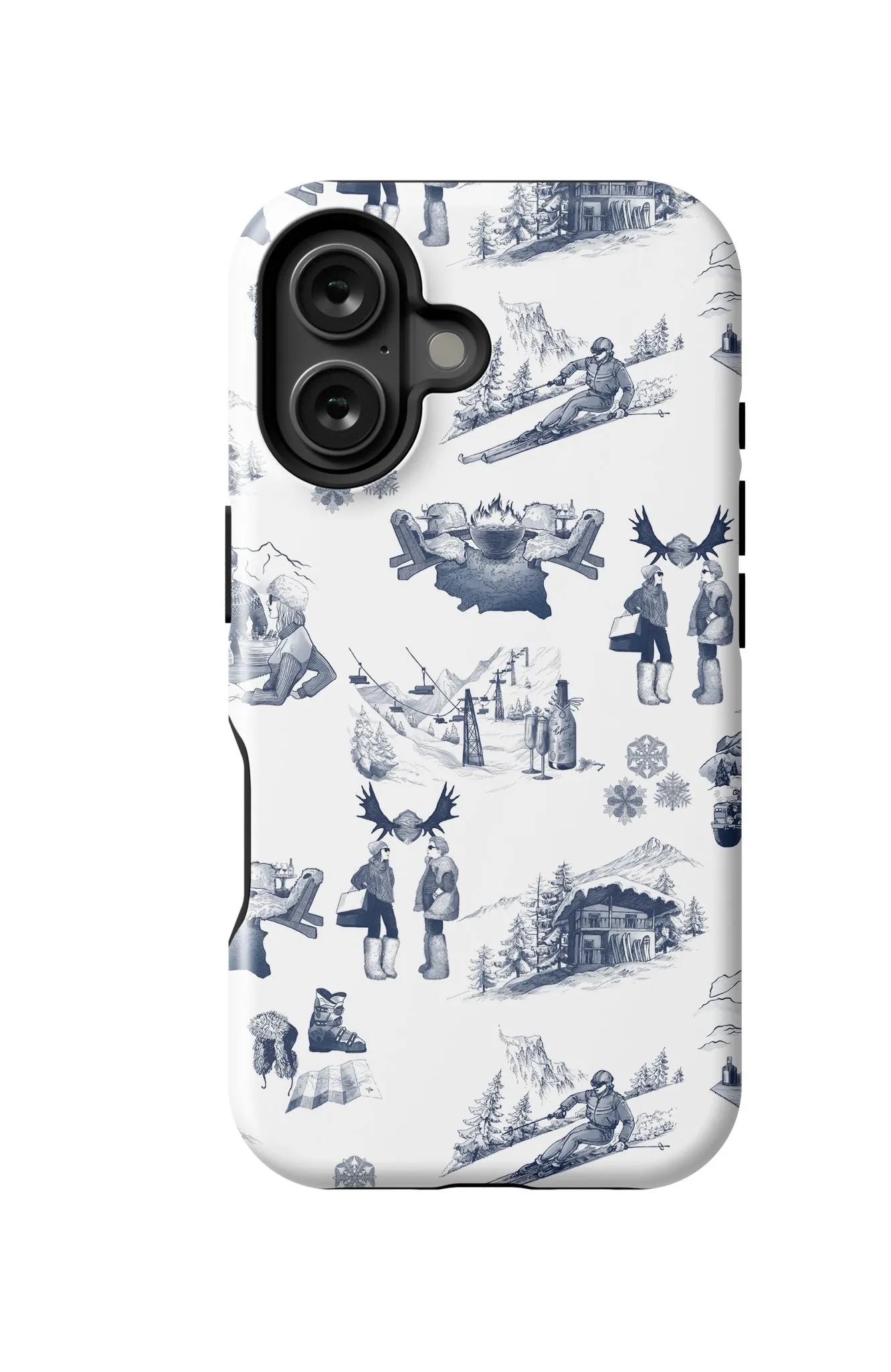 Aprés Ski Toile iPhone Case