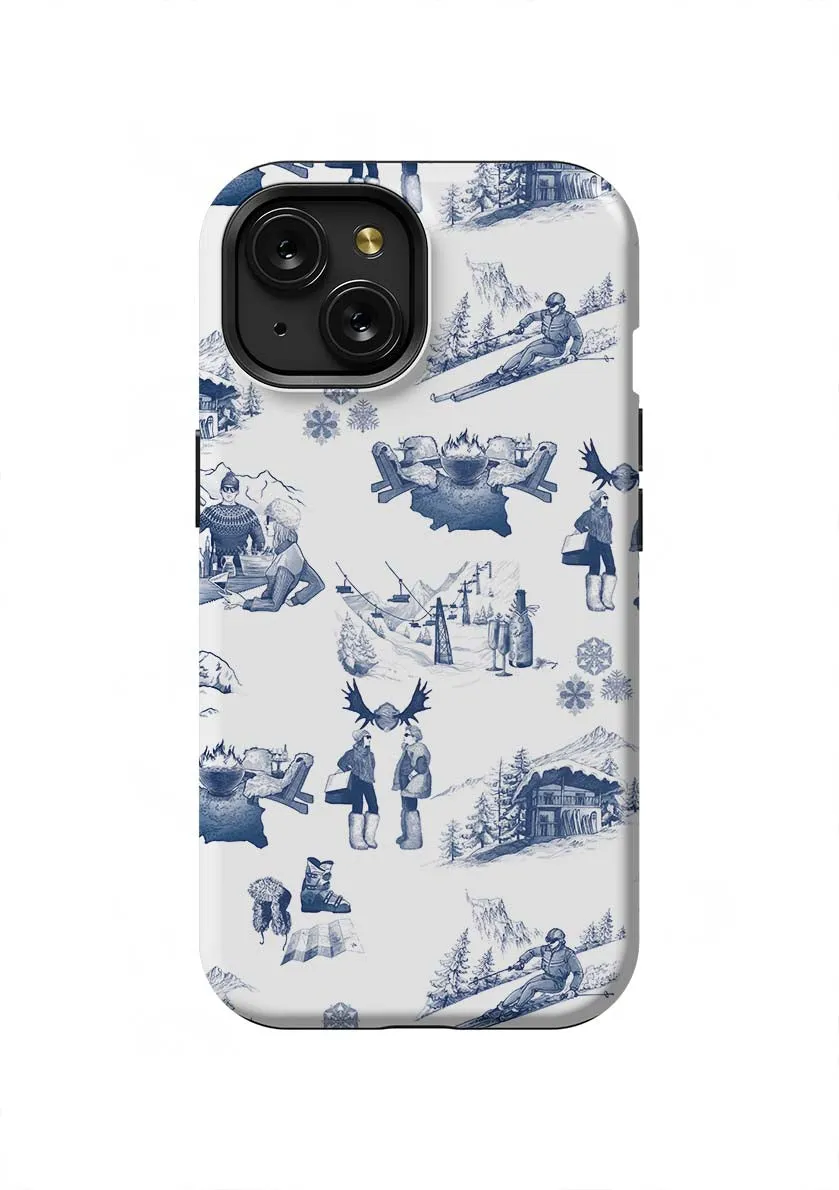 Aprés Ski Toile iPhone Case