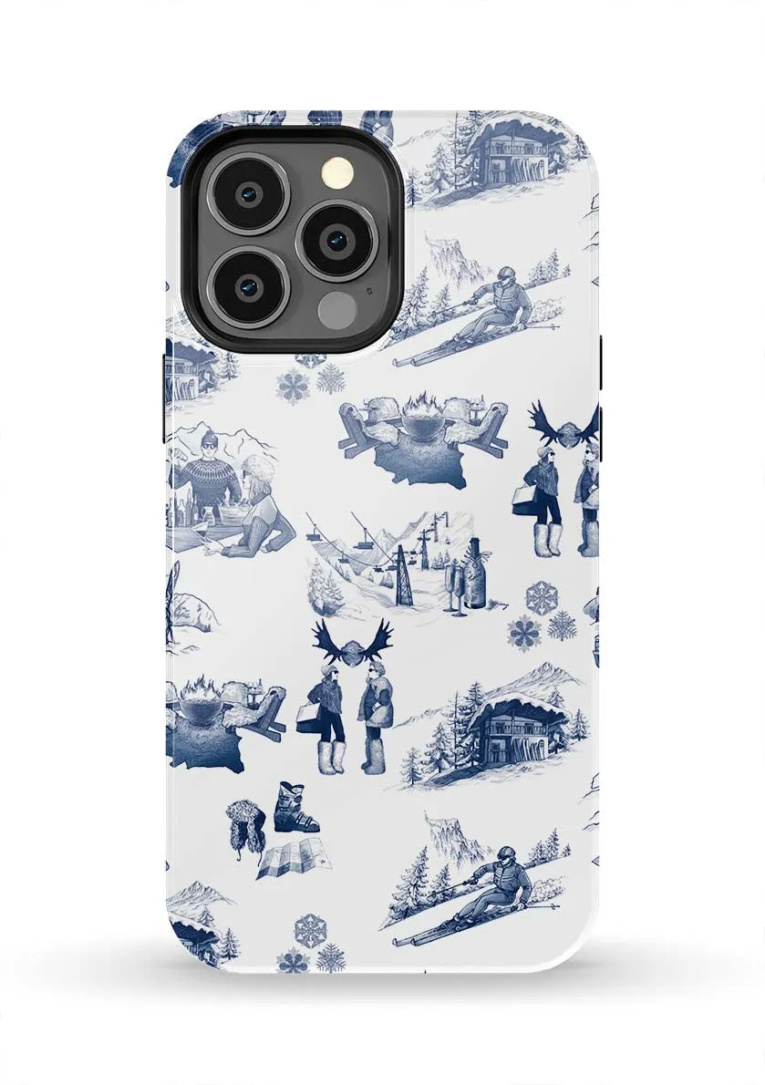 Aprés Ski Toile iPhone Case