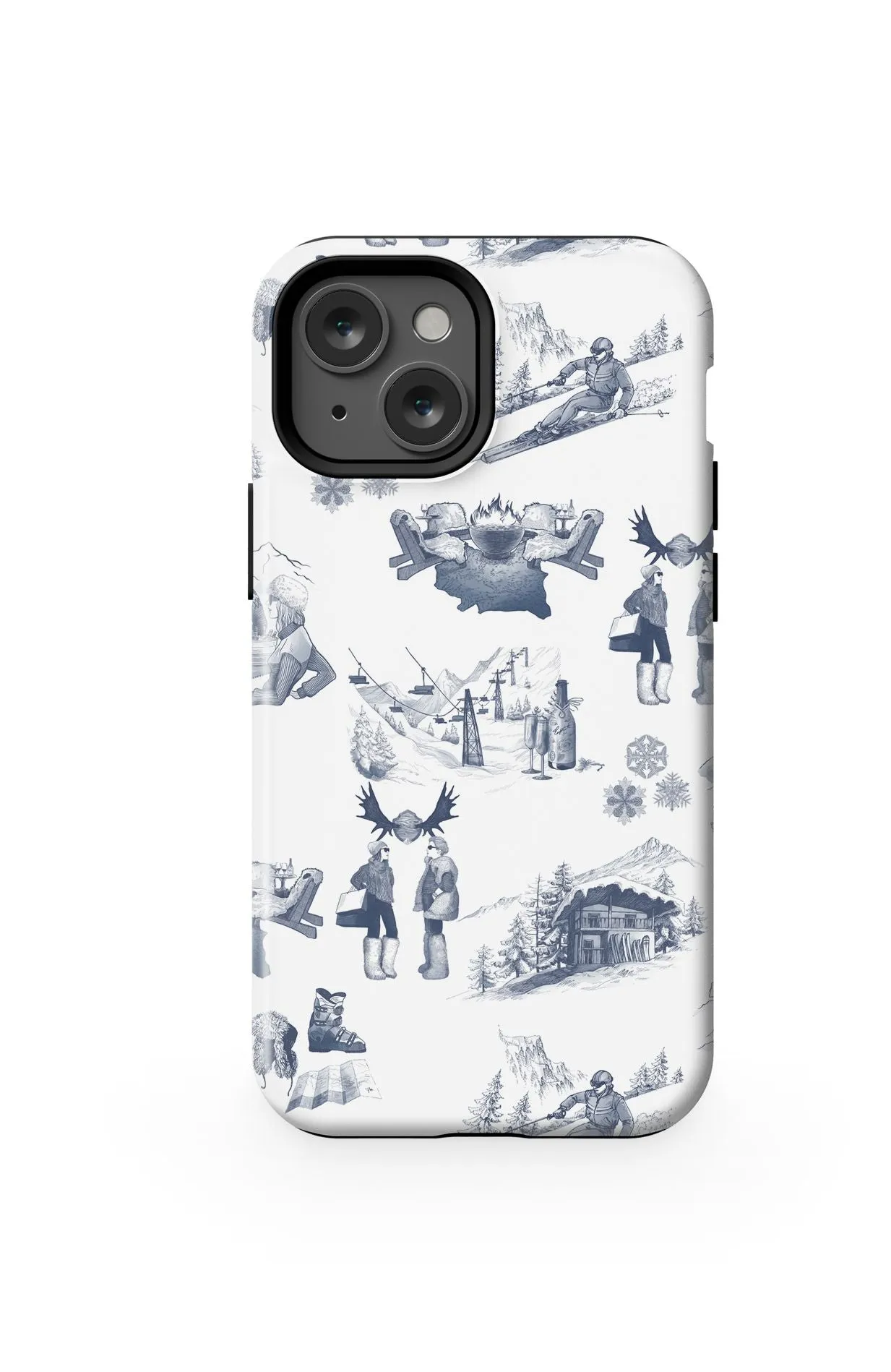 Aprés Ski Toile iPhone Case