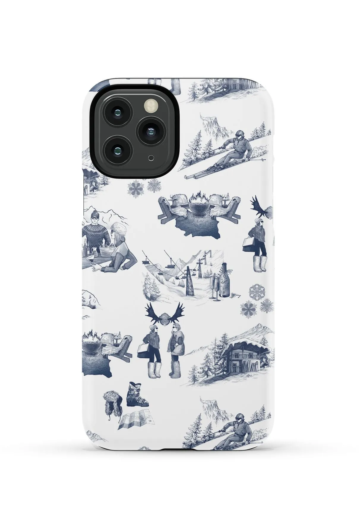 Aprés Ski Toile iPhone Case