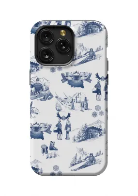 Aprés Ski Toile iPhone Case