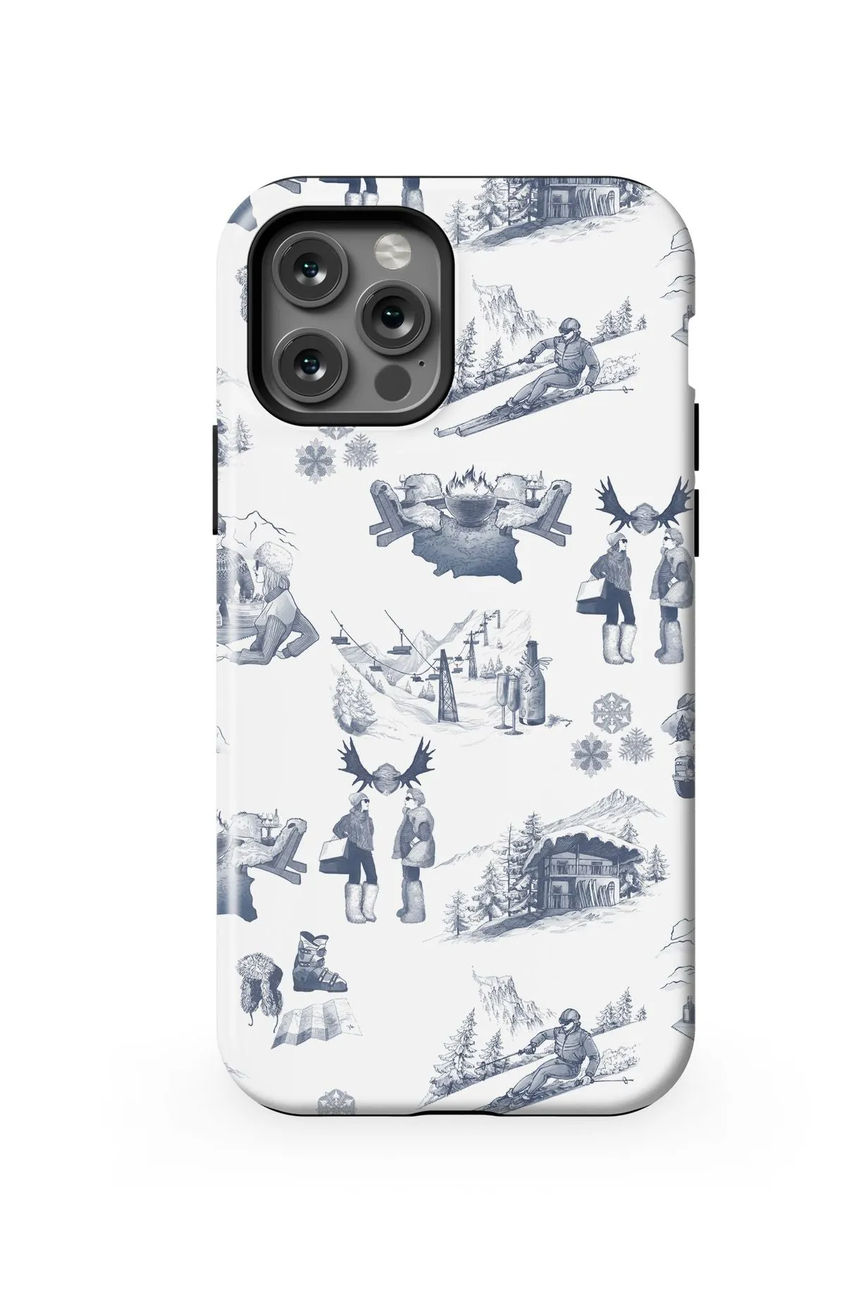 Aprés Ski Toile iPhone Case