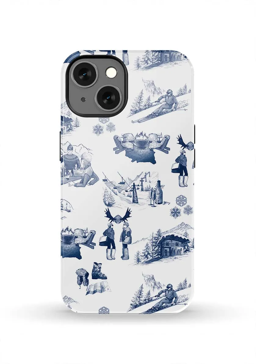 Aprés Ski Toile iPhone Case