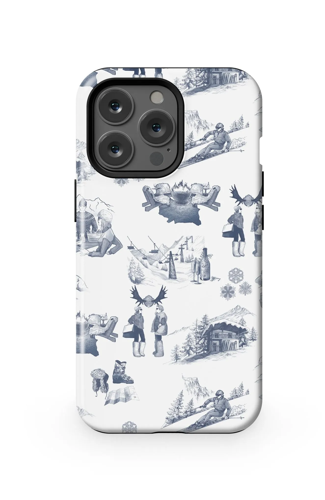 Aprés Ski Toile iPhone Case