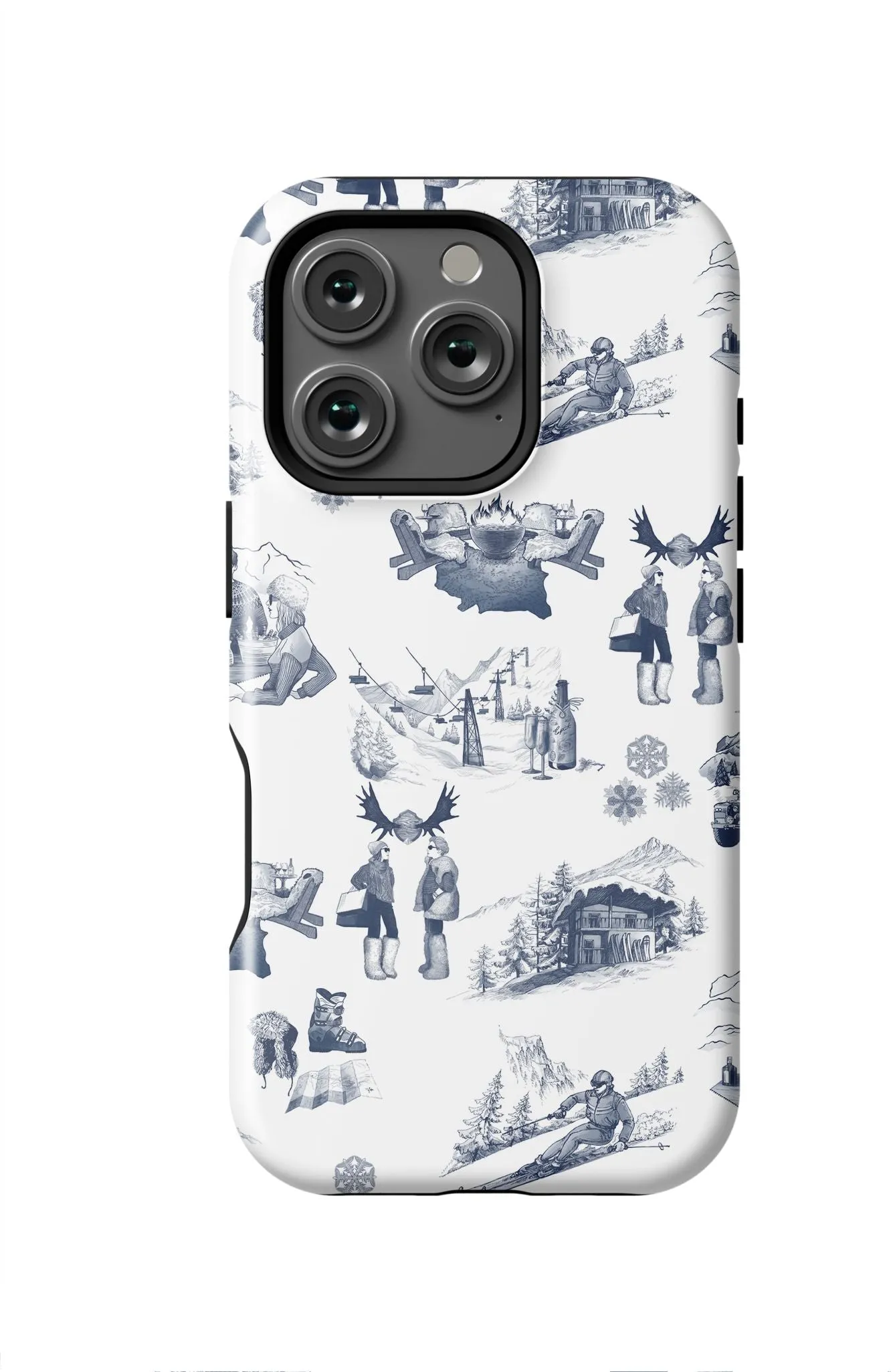 Aprés Ski Toile iPhone Case