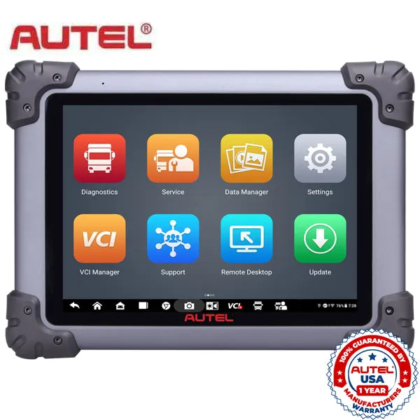 Autel - MaxiSYS - MS908CVII - Commercial Vehicle Diagnostics & Service Tablet