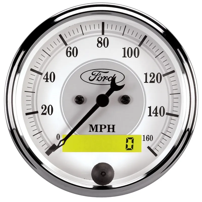 Auto Meter Ford Racing Series 5 Gauge Set - Fuel/Oil/Speedo/Volt/Water 5 in.