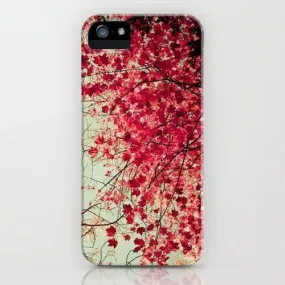 Autumn Inkblot Mobile Cover