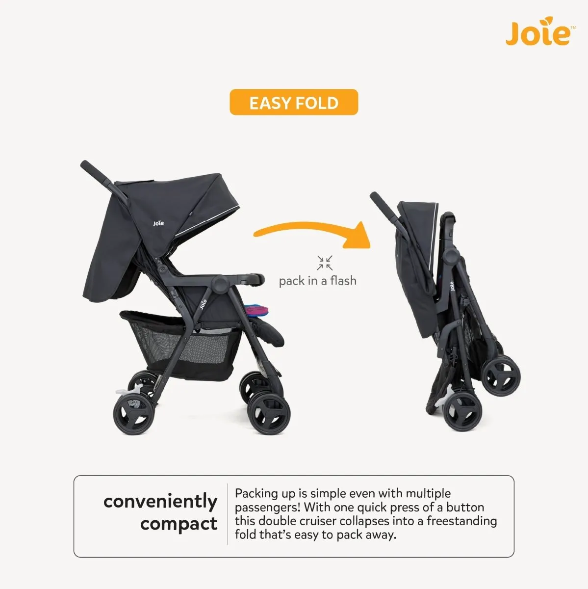 Baby Stroller- AIRE TWIN W/ RC- ROSY & SEA