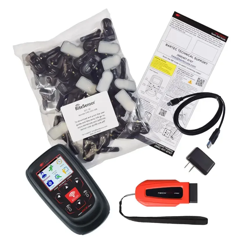 Bartec TECH600PRO TPMS Service Tool w/ 30 Sensors MEGA Bundle