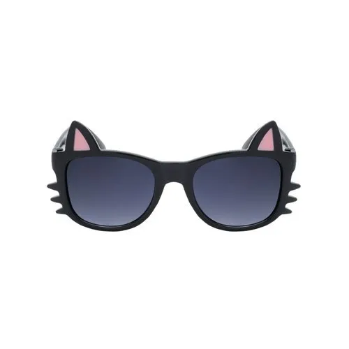 Black Dazey Shades tween Cat Shape Fashion Sunglasses with Case ( sold by the piece)