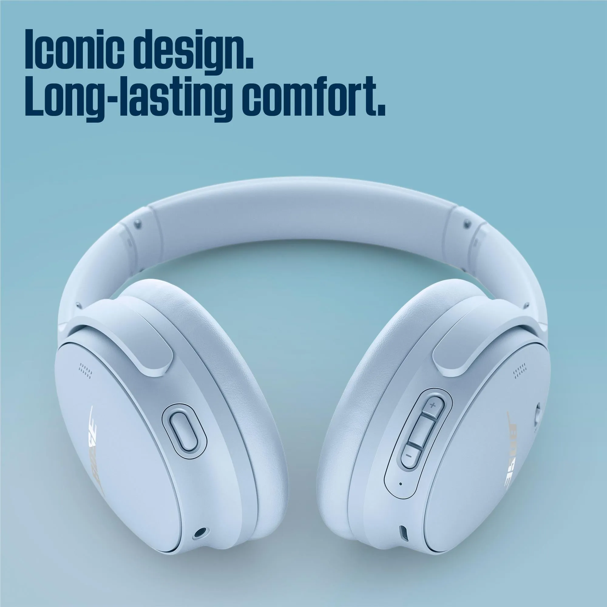 Bose QuietComfort Noise Cancelling Headphones (Moonstone Blue)