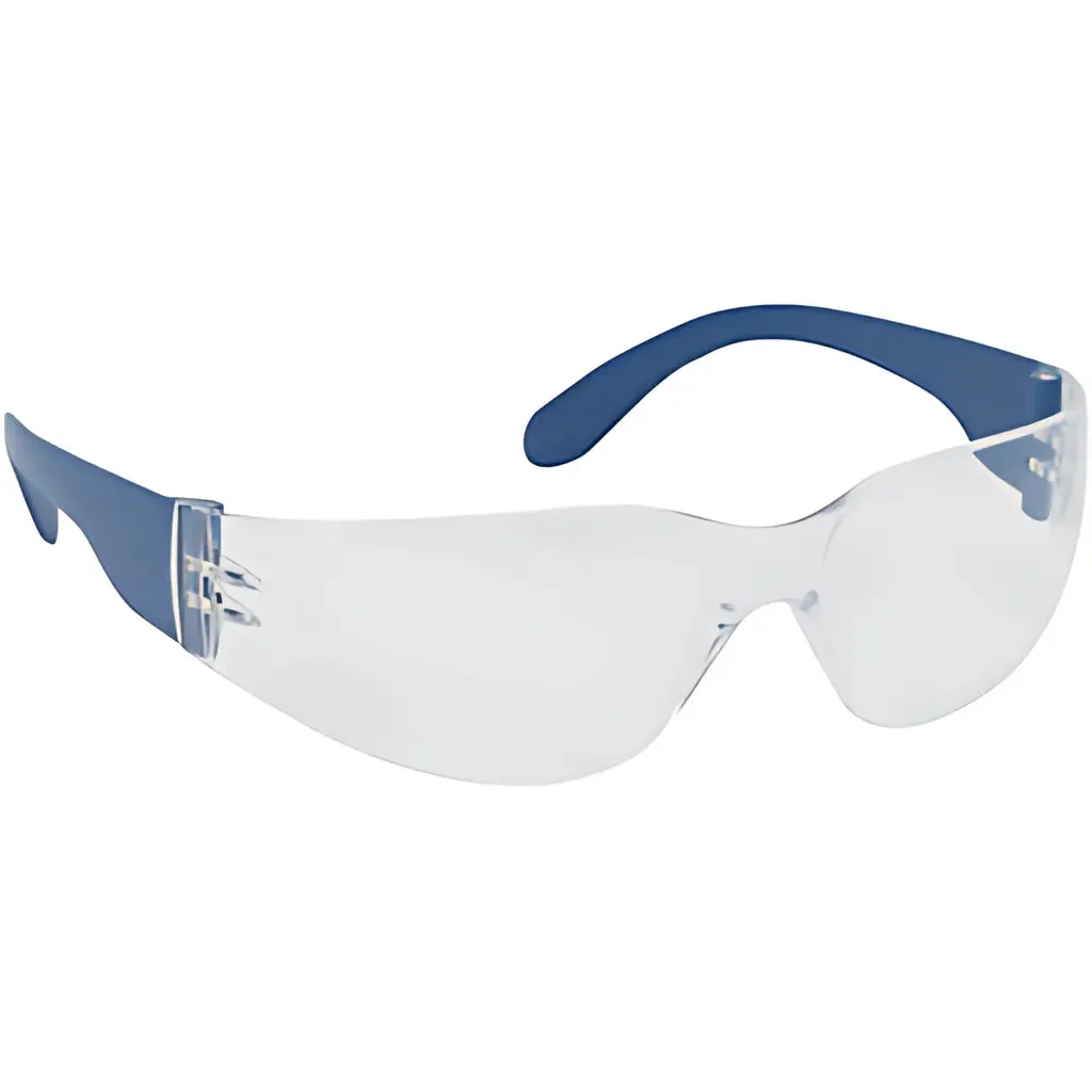 Bouton Optical 250-96-1520 OTG Safety Glasses with Rubber Gasket, Headband, Clear Lens and Fogless 3Sixty Coating