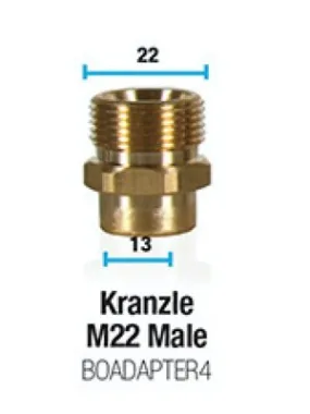 Bowden's Own Adapter - Kranzle M22 Male