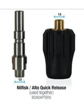 Bowden's Own Adapter - Nilfisk / Alto Quick Release