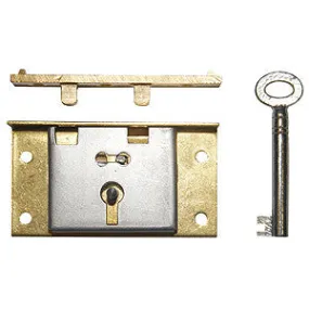 Box lock in brass