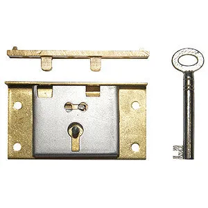 Box lock in brass