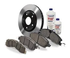 Brake pads and rotors