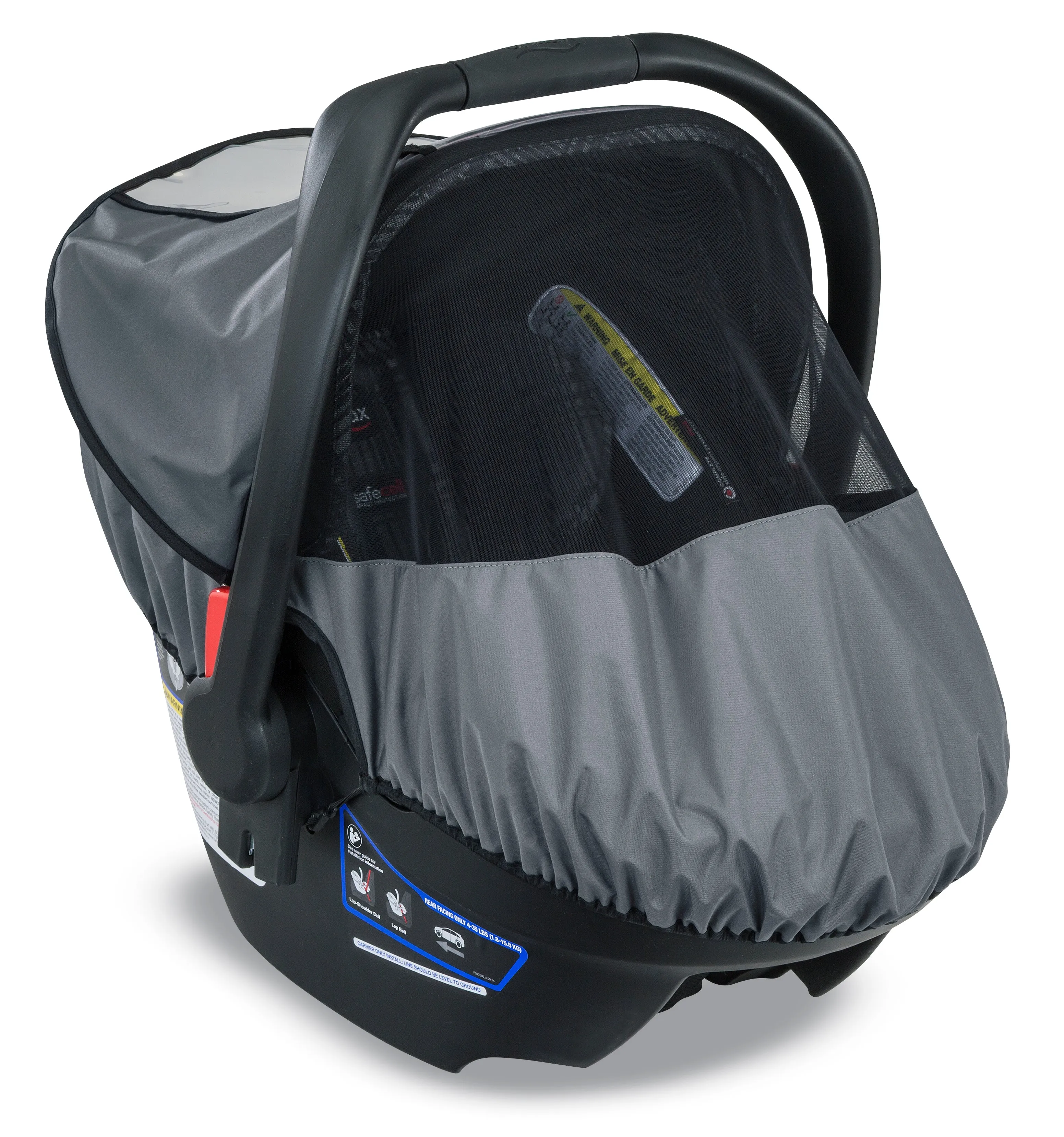 Britax B-Covered All-Weather Infant Car Seat Cover with UP 50 